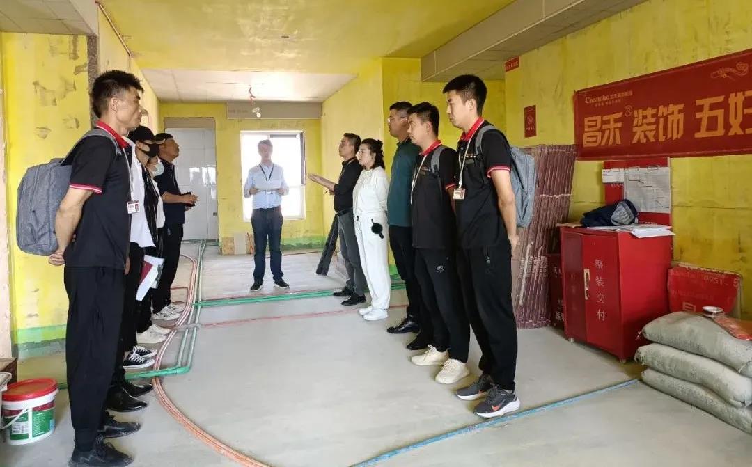 昌禾裝飾【鳳凰華府】工地聯(lián)檢丨鏡頭紀(jì)實(shí)，讓每個(gè)工地都禁得住考驗(yàn)！