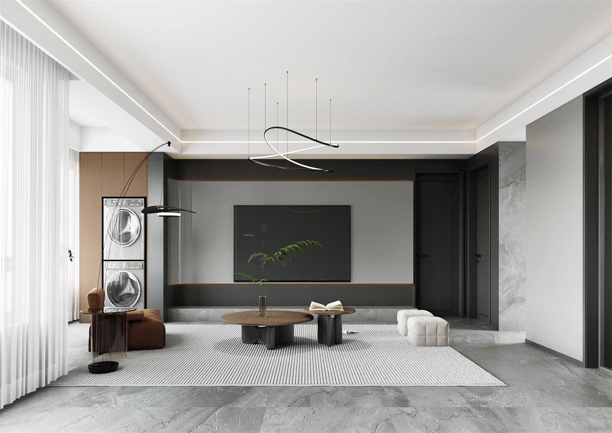 國府壹號| 驚艷！147㎡黑色簡約家，又A又颯高級感直接拉滿