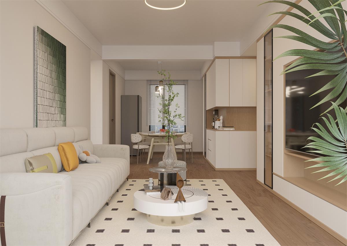 中房西悅府 | 簡約不失高級，127㎡原木奶油風(fēng)滿是松弛感！