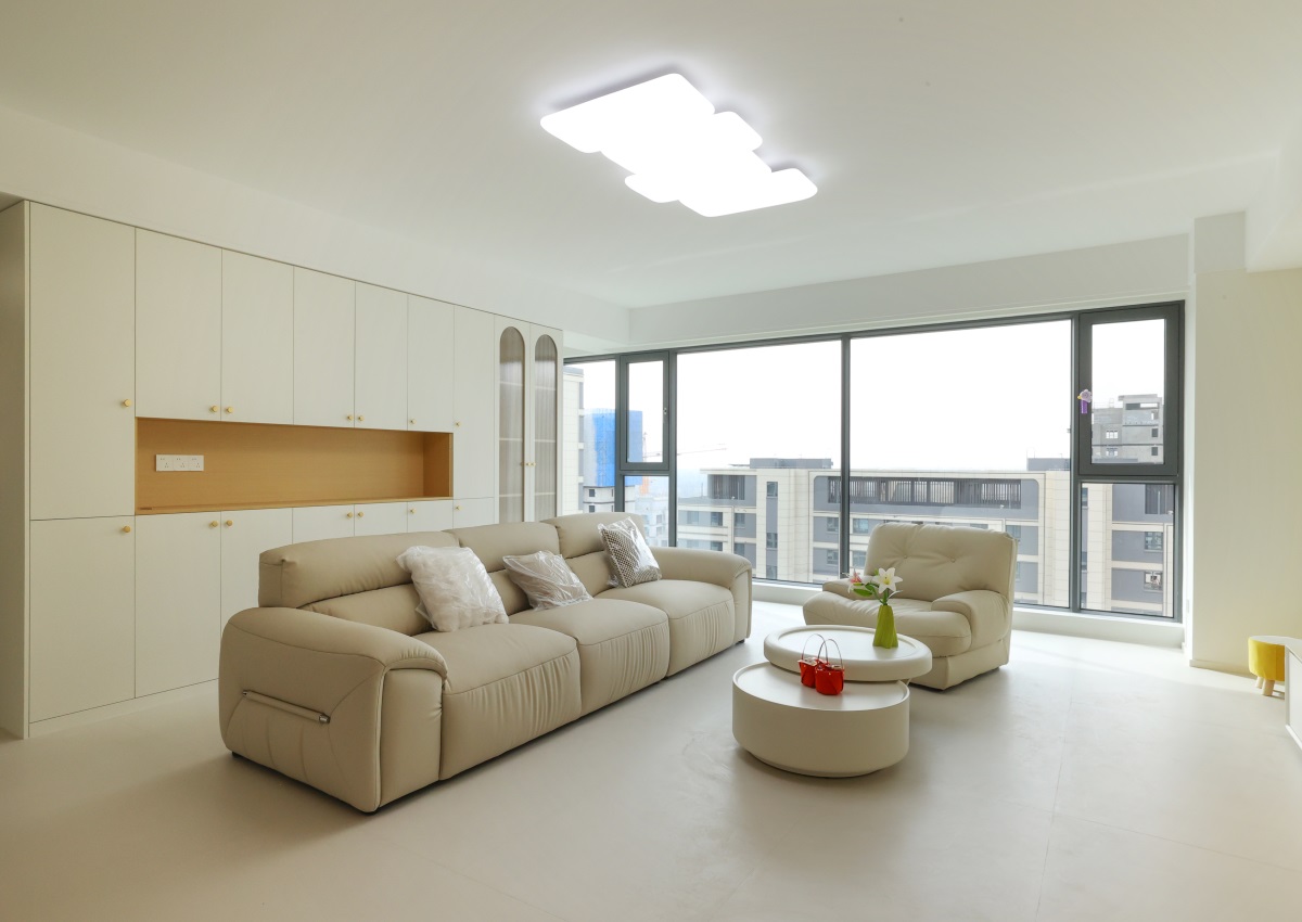 實(shí)景 | 萬錦公館143㎡奶油風(fēng)，藏進(jìn)角落里的寫意自然，讓焦慮瞬間清零！