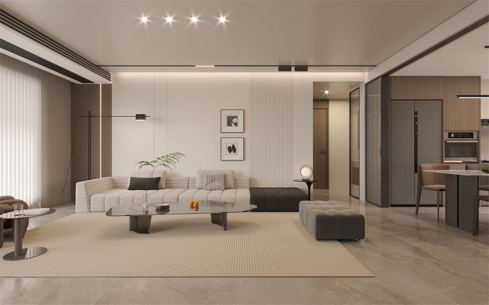 星耀閱海138㎡ | 開放式餐廚新玩法！可開合式LDK一體化，讓家瞬間大兩倍