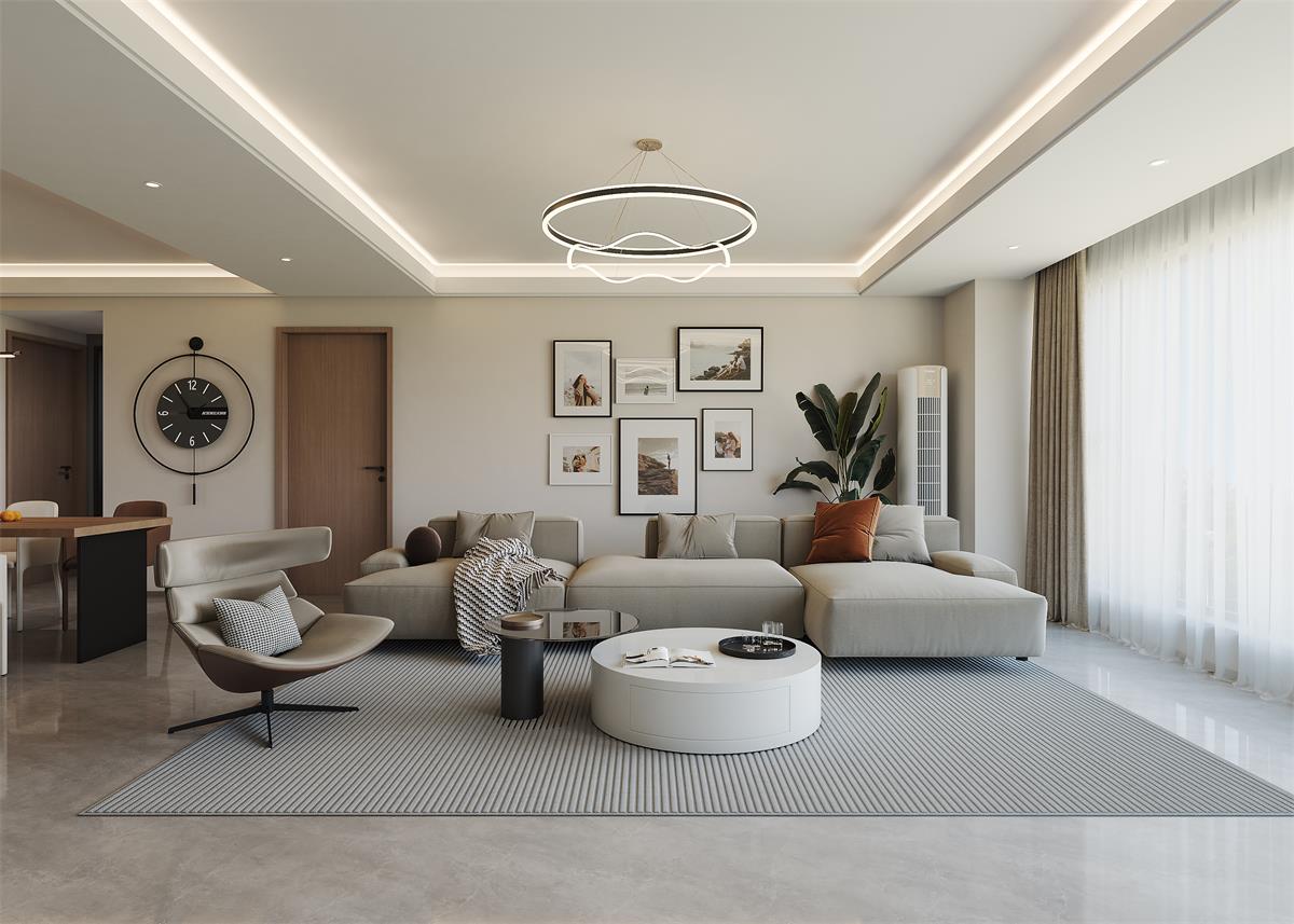 中海華樾 | 萬萬沒想到！這個(gè)130㎡簡約風(fēng)的家，讓幸福感飆升！