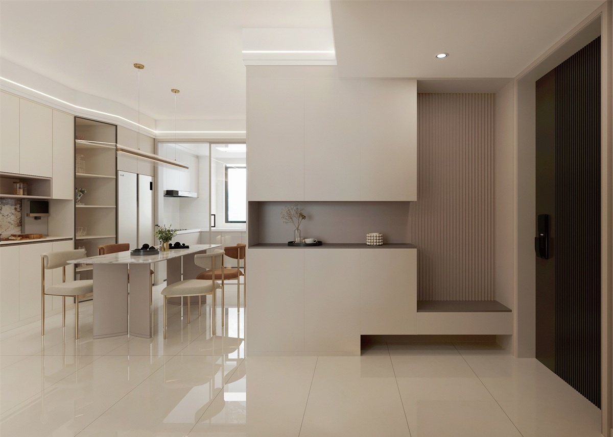 中海河山郡 | 聽勸！裝修少看點(diǎn)網(wǎng)紅設(shè)計(jì)，119㎡簡(jiǎn)約風(fēng)小家溫馨又耐看！