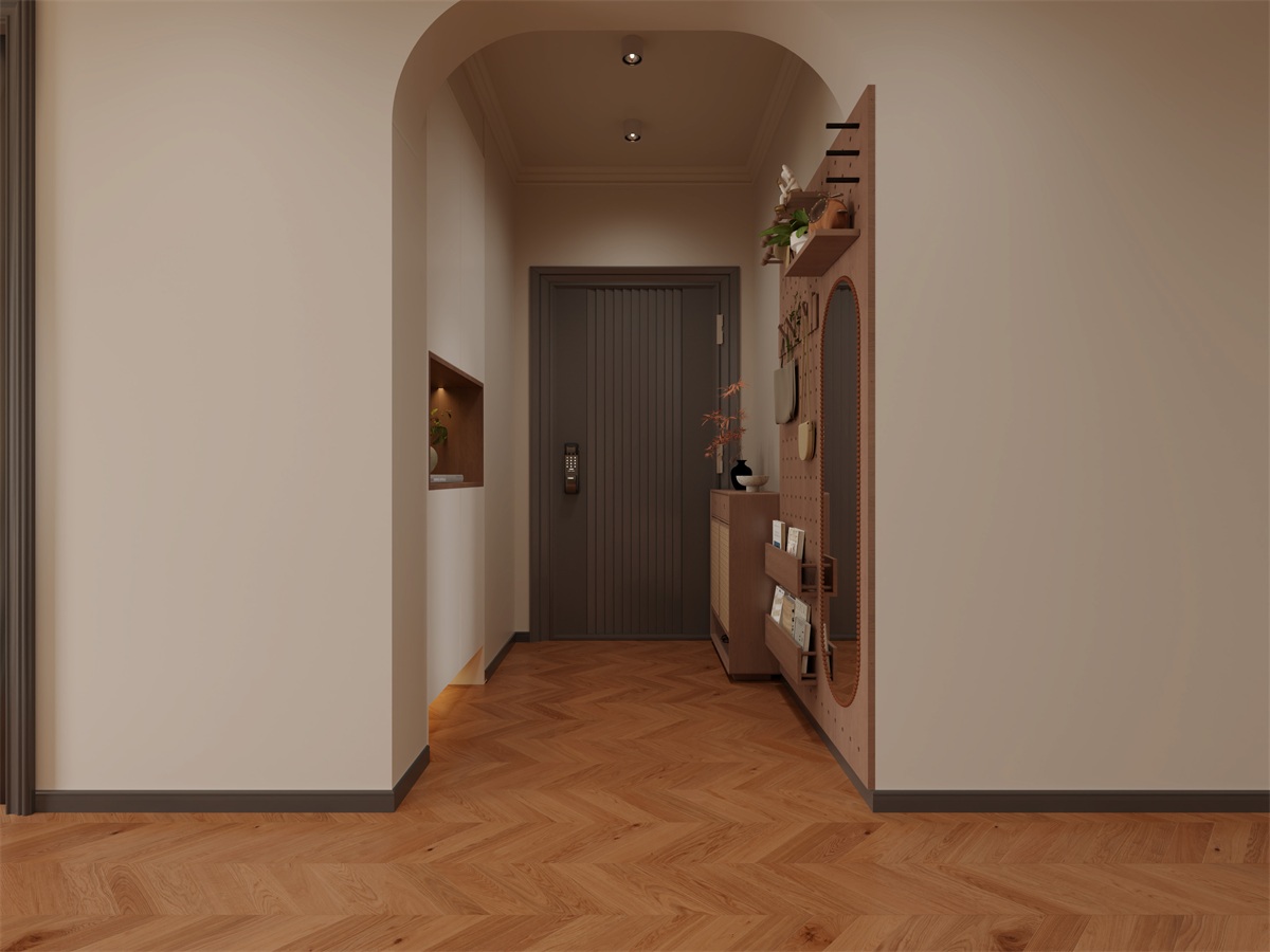 閱海萬家110㎡ | 奇葩戶型爆改中古風(fēng)治愈美家！推門第一眼就驚艷！