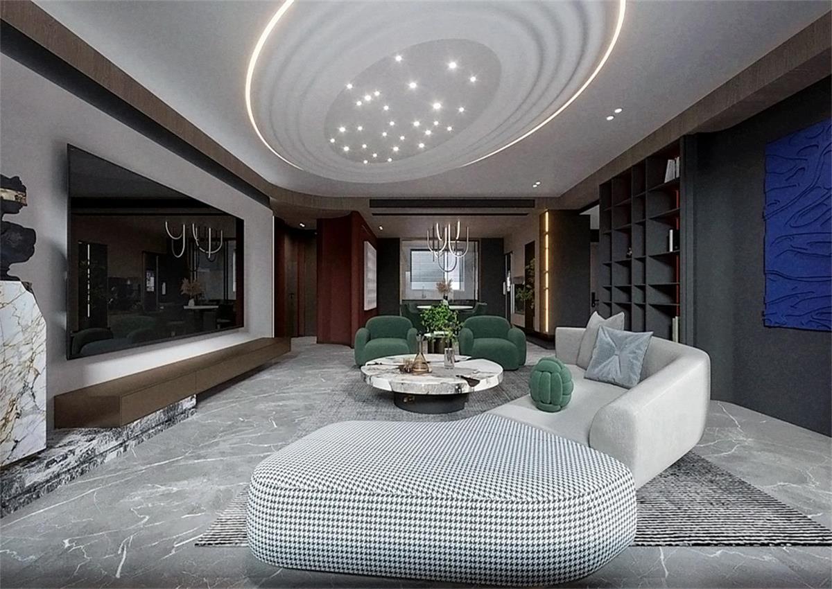 中海九樾143㎡ | 你不敢嘗試的暗黑系混搭風(fēng)，到底有多炫酷？！