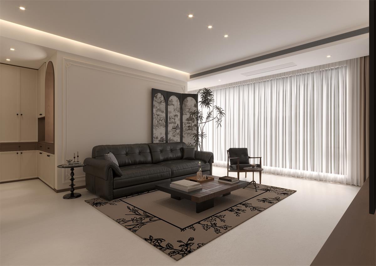 星耀閱海138㎡ | 被法式復(fù)古風(fēng)迷暈了！超強戶型改造+浪漫氛圍感，這個家美的太權(quán)威！