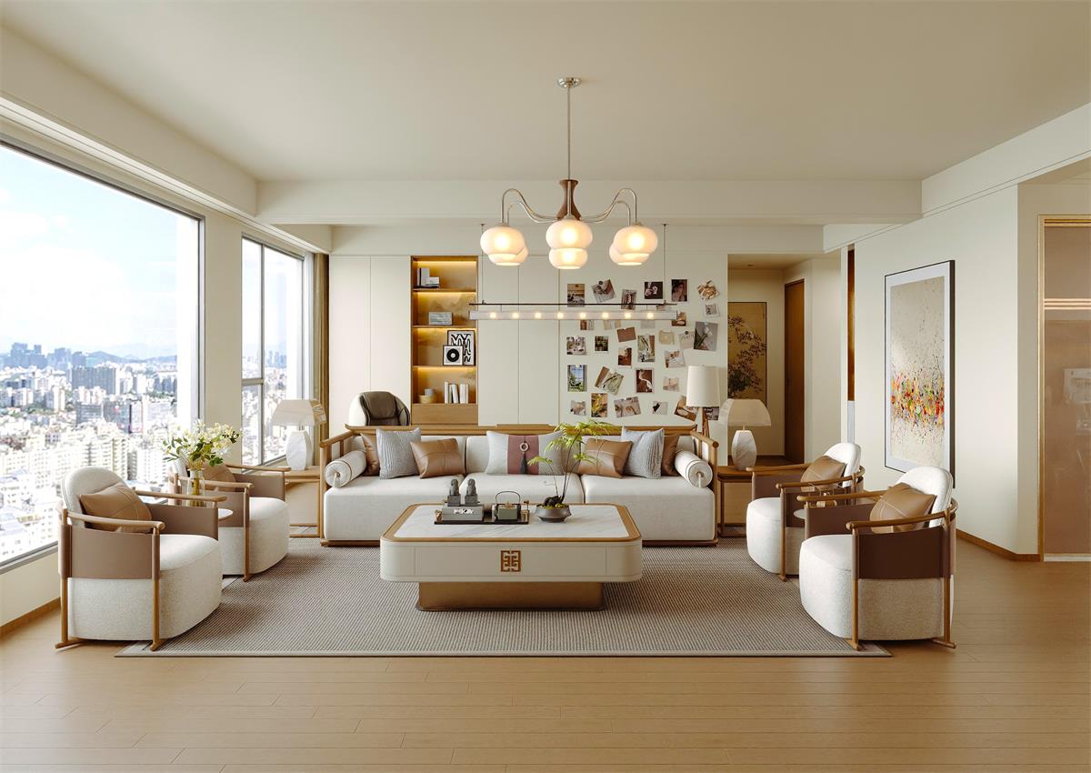 閱麓和院147㎡ | 三線小城的宋式美學家，有種「柳暗花明」 的松弛寫意