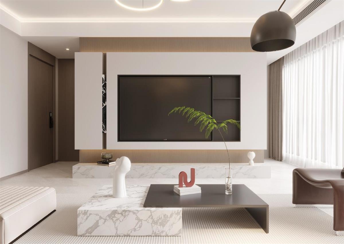 萬(wàn)科錦曜143㎡ | 中性色調(diào)的自然風(fēng)之家，慢生活的氛圍徹底治愈我了！