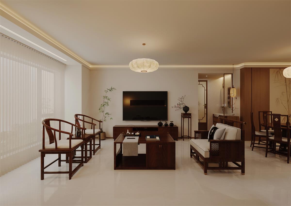 光耀央璽119㎡ | 誰說小戶型裝不了宋式美學？！一進門真的驚艷到我了