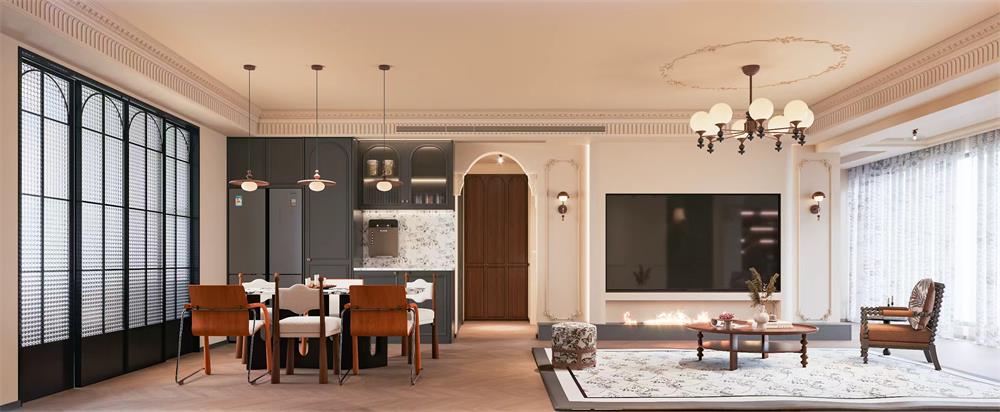 中梁印168㎡ | 絕美法式復(fù)古風(fēng)！二人一貓裝滿日常的松弛與浪漫~