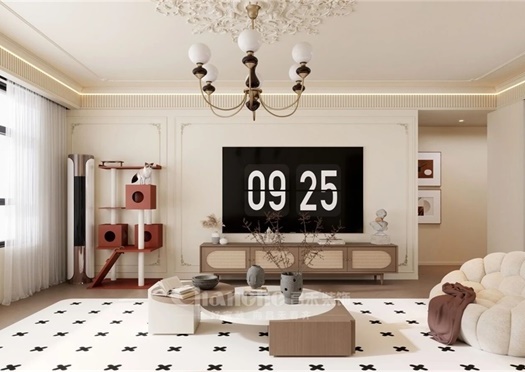 盛世西城130㎡ | 住進(jìn)這個中古奶油風(fēng)的家，推門那一刻幸福感爆棚！