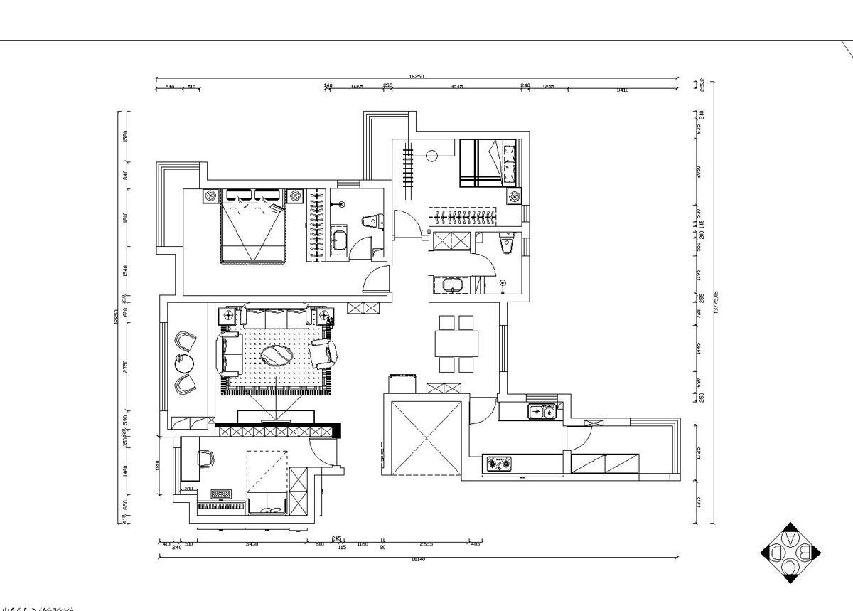 平面設(shè)計方案-Model