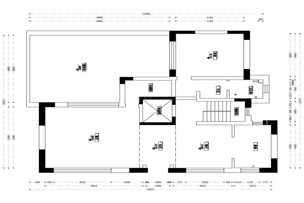 一樓原始結構圖-Model 副本